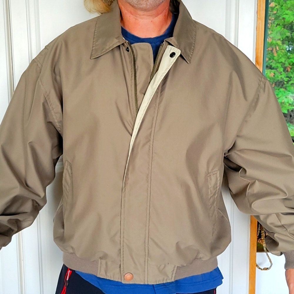 Izod Men's Golf Bomber Jacket